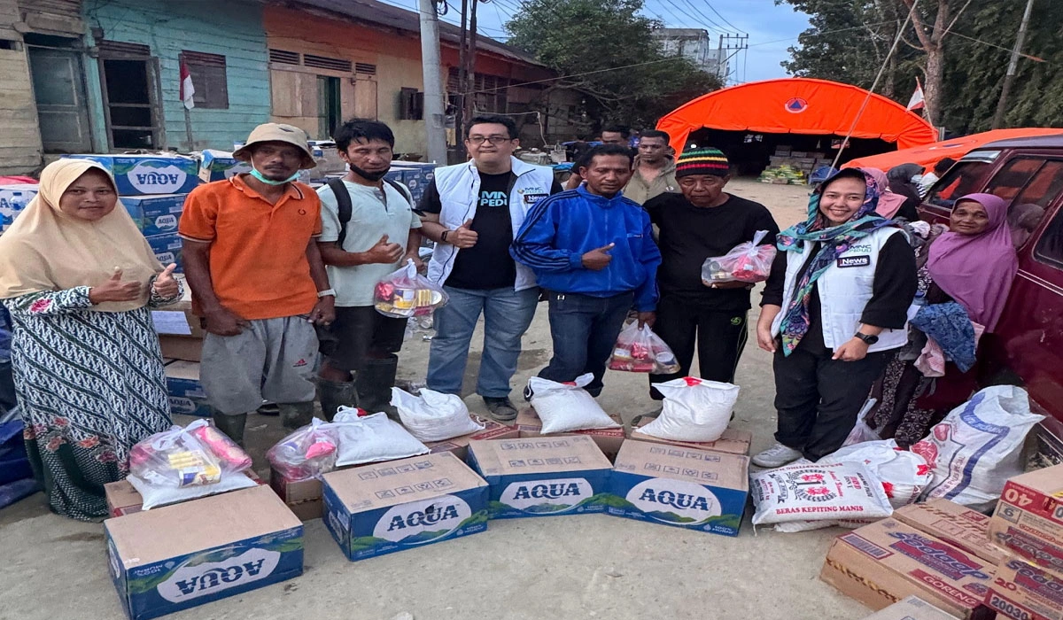 Bantuan Datang! MNC Peduli Ringankan Beban Warga Kuala Simpang