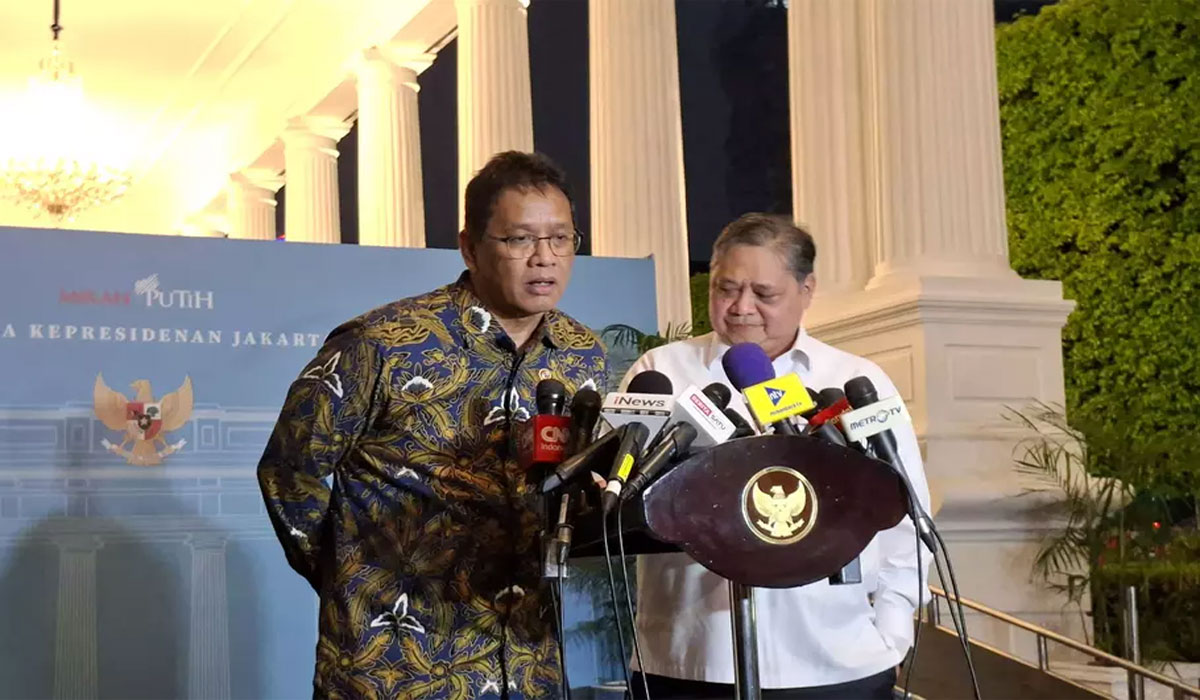 Misterius! Airlangga-Purbaya Tiba di Istana, Isu Efisiensi dan WFH Makin Panas